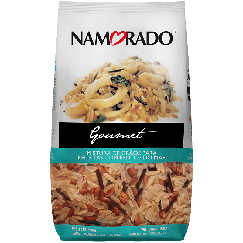 Mistura de Grãos Para Receitas de Frutos do Mar Gourmet (500g)